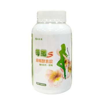 超舒康 每纖S順暢酵素錠 200錠 【德芳保健藥妝】