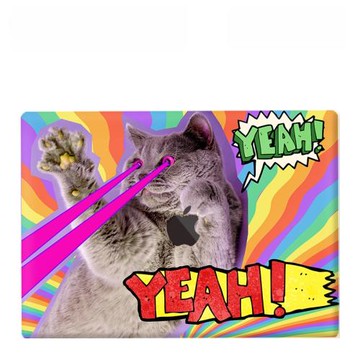 適用新款Macbook保護殼m3輕軟m1蘋果筆記本電腦套24款air薄殼磨砂m2pro13/14//15防摔2338粉貓2442多巴胺2337