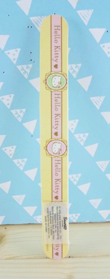 【震撼精品百貨】Hello Kitty 凱蒂貓~KITTY指甲銼刀-黃色