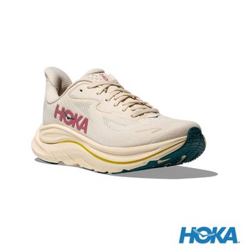 HOKA ONE ONE Clifton 10 Wide 女 路跑鞋 樺木色/雪岩白 HO1162050BHLB