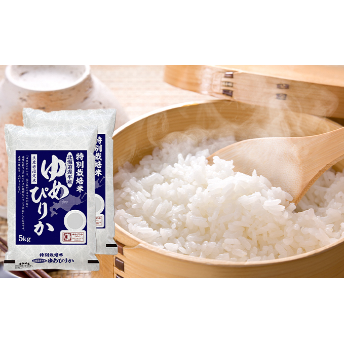 北海道赤平産 ゆめぴりか 10kg (5kg×2袋)特別栽培米 米 北海道