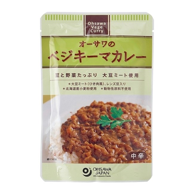 オーサワのべジキーマカレー　レンズ豆入り　150g オーサワジャパン