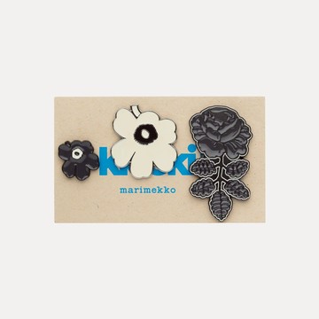 【MARIMEKKO】PUMPULI SET I 印花別針組