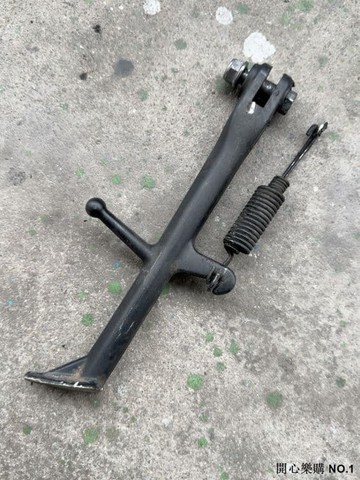 【樂購摩配】原裝QJ賽800賽600RS單撐邊腳架 側踢腳撐 單撐側踢邊腳架邊撐螺，拆車配件，正常使用。。