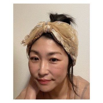 【蕾絲系列】flower ribbon / 米杏色