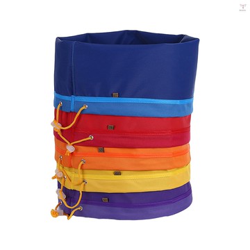 Toyutw)5 件/套 5 加侖過濾袋氣泡袋套件 5 件微米袋抽繩袋提取袋帶壓網和手提袋