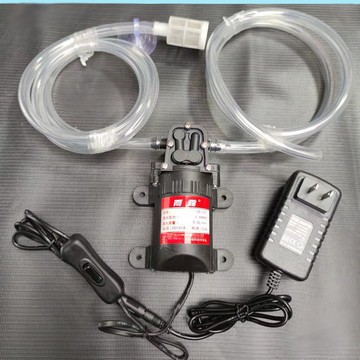 直流微型水泵12v自吸泵隔膜高壓洗車增壓專用220V抽小自吸式[DD1213001]