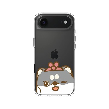iPhone Air Clear Case（相機按鈕） 透明 - 嗨小強 Hi John - Wink Me