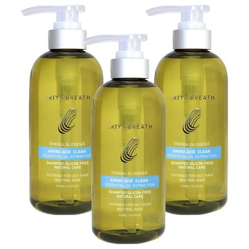 IRIYA BREATH 伊麗雅 植萃豐盈育髮洗髮精  3個  500ml