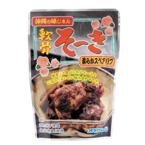 オキハム 沖縄の味じまん　軟骨そーき ソーキ 　ゴボウ入り 165g