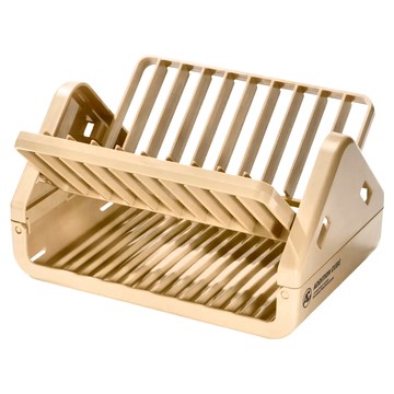 ADDITION CUBE 折疊瀝水架  2層  沙色  1個