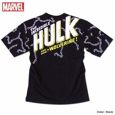 《激レア》ウルヴァリン　ハルク　MARVEL 新品・タグ付　アメコミTシャツXL