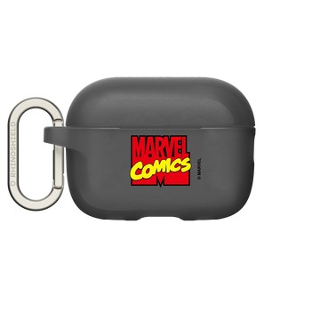 AirPods Pro 2 AirPods Case 黑 - 迪士尼-漫威 Marvel - 漫威Logo-漫畫標誌