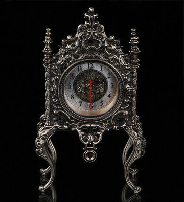 精緻품질-神秘古埃及圖紋鋅合金座鐘復古鐘錶台鐘高級辦公室別墅擺件十天預購+現貨