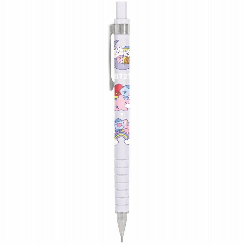 毎日がバーゲンセール Bt21 シャープペン0 5mm おやすみ カミオジャパン Line Friends キャラクターグッズ かわいい 文具 筆記具 シャーペン 勉強 Angkorgreen Com Kh