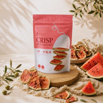 【 農禾四季 | 膨脆食感 】果乾 • 紅玉西瓜脆乾