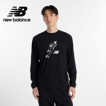 【New Balance】大谷翔平x長袖上衣_男性_黑色_MT6129GVBK