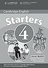 Cambridge YLE Starters 4 Answer Booklet (2版) ESOL  Cambridge