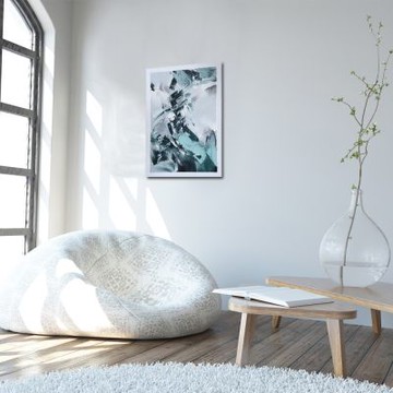 御畫房 當代國家級展覽畫家 抽象系列手繪油畫70×100cm(DB-143)