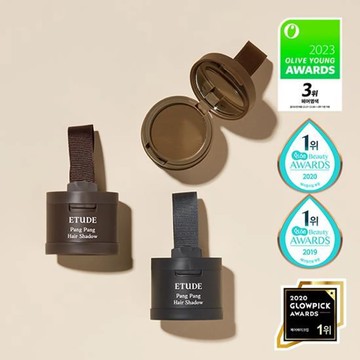 [NEW] ETUDE Pang Pang Hair Shadow 3.5g [Dark Brown/Light Brown/Black]