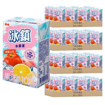 TAISUN 泰山 冰鎮水果茶  250ml  96入