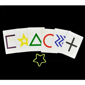 ESP星星牌 互動魔術 配合橡皮筋表演 超級預言 魔術道具【TW.Magic】
