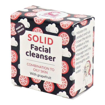 Lamazuna 葡萄柚洗臉皂 - 混合&油性膚質適用 手工純素洗面皂  25g  1盒