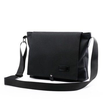 男士牛津布斜挎包公文包大容量背包純色商務單肩包文件包電腦包