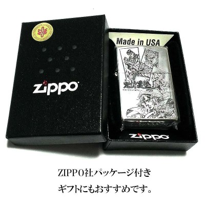 ジッポ ライター ZIPPO 魁！男塾 東郷総司 新1号生 マンガ エッチング彫刻 シルバー ミラー仕上げ キャラクター かっこいい メンズ |  LINEブランドカタログ