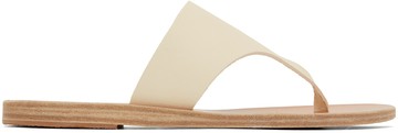 Ancient Greek Sandals 灰白色 Mera 凉鞋
