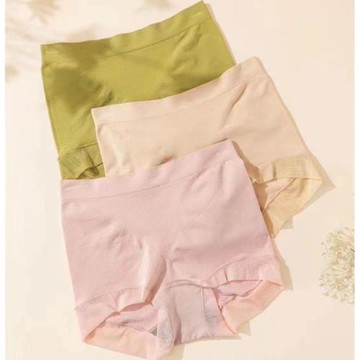 茜木真品石墨烯抗菌抑菌高腰網紗四角無痕提臀內褲養生女內褲9506