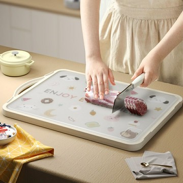 砧板 菜板菜板防黴家用不鏽鋼佔板廚房專用刀板切菜板粘板水果砧板案板