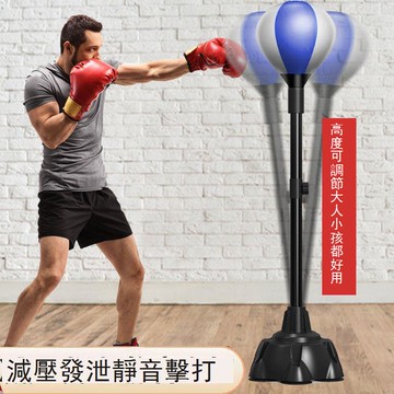 拳擊速度球反應靶躲閃訓練器材球家用解壓不倒翁立式成人兒童沙袋 y7031