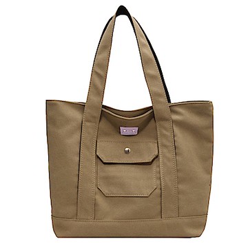 SPRING 復古簡約大容量托特包/帆布包-多款任選