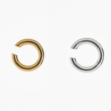 -WINGROCK-原創耳扣C字形925銀耳夾個性無耳洞耳飾情侶日韓ins潮