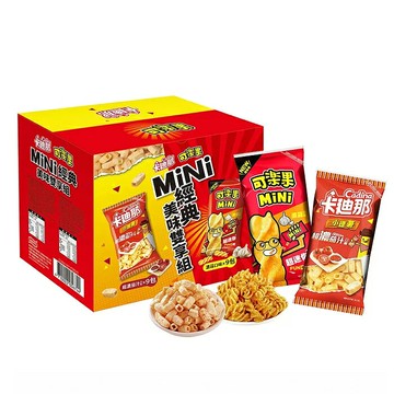 [COSCO代購6] D143951 可樂果 MiNi濃蒜口味 + 卡迪那 小德薯濃厚茄汁口味 MiNi經典美味雙享組 774公克