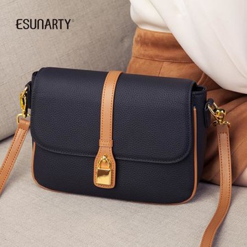 洋氣超火時尚真皮迷你單肩盒子包