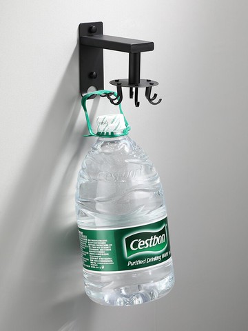 廚房壁掛鍋鏟勺子掛架免打孔旋轉掛鉤置物架鏟勺鏟子收納