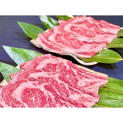 ふるさと納税 つくば市 厳選高級部位牛ロース(厚切り焼き肉用)1kg