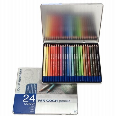 ヴァンゴッホ 色鉛筆 24色セット T9773-0024 ターレンス 488161
