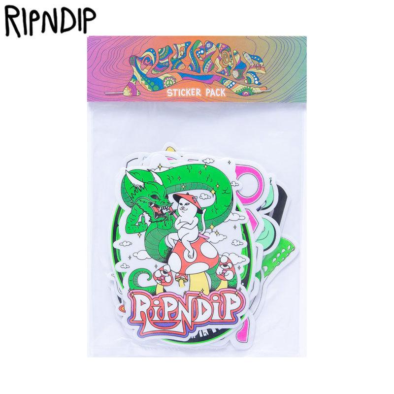 リップンディップ RIPNDIP TRIBE STICKER PACK/リップンディップステッカー RIPNDIPステッカー リッピンディップステッカー  | LINEショッピング