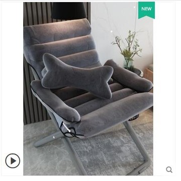 沙發 懶人椅現代簡約單人沙發大學生宿舍家用電腦椅子靠背休閒書桌躺椅 艾莎