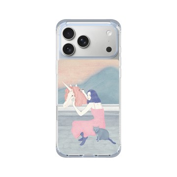 iPhone 17 Pro Max ClearX (MagSafe 兼容) 冰透藍 - 欣蒂小姐 Miss Cyndi - 我們