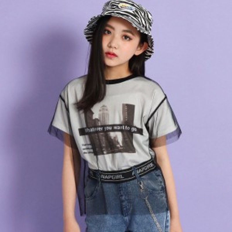 50 Off Anap Girl アナップガール シティ転写チュール重ねトップス ガール 春夏 トップス Tシャツ 中学生 ファッション ティーンズ 通販 Lineポイント最大1 0 Get Lineショッピング