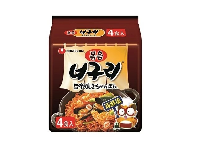 炒めノグリラーメン　「4個」　韓国食品