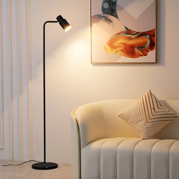 免運 折疊立燈落地燈 夜市酒吧臥室床頭閱讀射燈臺燈落地燈客廳沙發旁邊創意輕奢設計感