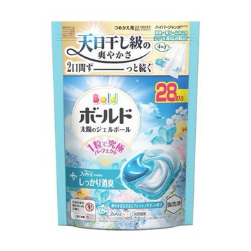 P&G 日本寶僑 4D洗衣膠囊/凝膠球-清新花香 28入 (PGG015)