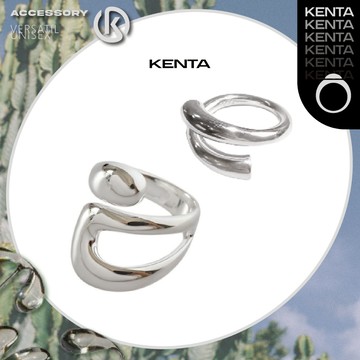 🌾健太選物🌾曲線交錯戒指 關節戒指 造型戒指 食指戒 可調節 戒指男 戒指女 黑色戒子 情侶戒指