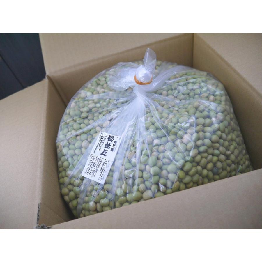 秘伝豆 大粒（10kg）青大豆