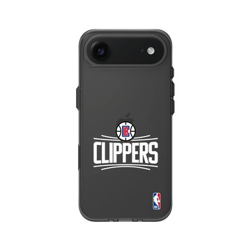 iPhone Air Clear (相機按鈕) 酷墨灰 - NBA - Logo-洛杉磯快艇 L.A. Clippers - Light